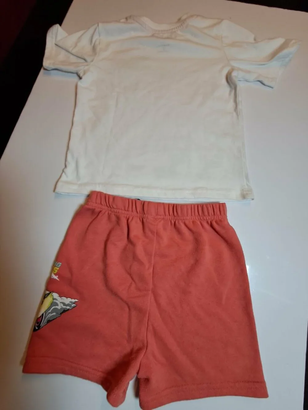 Disney Cars Lightning McQueen Boys 2 Pc Outfit Set Size 7